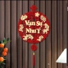 DIY Khánh Quạt Nhung Đỏ Khắc Chữ Tết Phúc Lộc - Kiện Trang Trí 2.026 Giá 26.320 VND 10