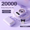 DNISHI sạc dự phòng 20.000mAh chính hãng kèm 4 dây sạc 4 màu giá 159.000 VND 3