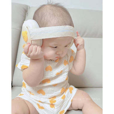 Đồ Bảo Vệ Tai Aguard Earsafe Bịt Tai Chống Ồn Cho Bé - Thiết Kế Hàn Quốc, Giá Ưu Đãi 590k, Âm Thanh Giảm 30dB, Độ Bảo Vệ Cao, An Toàn, Thoải Mái