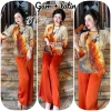Đồ bộ lam lụa đi chùa, đi lễ sang trọng – size 9