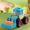 Đồ chơi 4 xe công trình lắp ghép màu, vít & tua vít, rèn kỹ năng thực hành cho bé 2
