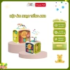 Đồ Chơi Âm Nhạc 6 Mặt Tiếng Anh - Đàn, Trống, Thả Hình Khối, Phát Triển 6 Tháng - 139.000đ