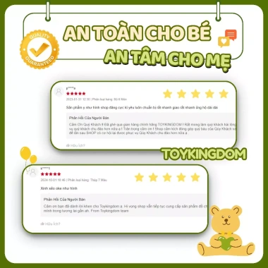 Đồ Chơi Âm Nhạc 6 Mặt Tiếng Anh - Đàn, Trống, Thả Hình Khối, Phát Triển 6 Tháng - 139.000đ 9
