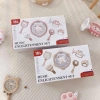 Đồ chơi âm thanh cho bé: Xúc xắc gấu thỏ cute kèm trống, kèn, lục lạc, còi - 136k 6