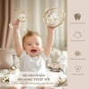 Đồ chơi âm thanh cho bé: Xúc xắc gấu thỏ cute kèm trống, kèn, lục lạc, còi - 136k 8