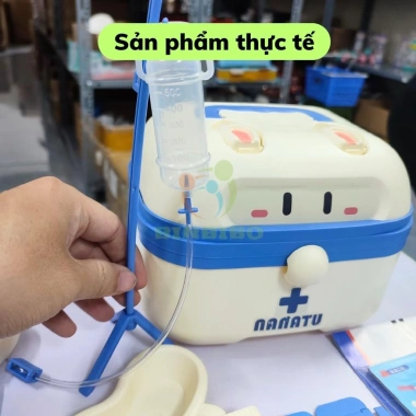 Đồ chơi bác sĩ bé trai gái - mô phỏng thiết bị y tế thật, nhập vai Binbibo 7 Đồ chơi bác sĩ bé trai gái - mô phỏng thiết bị y tế thật, nhập vai Binbibo 7