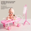 Đồ chơi bác sĩ trẻ em 2-6 tuổi - Hộp y tế y tá tiêm ống nghe, giảm giá 49.000₫ 3