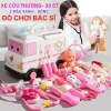 Đồ chơi bác sĩ Xe Cứu Thương đèn nhạc, pin, 30 chi tiết nhập vai cho bé 2‑6 tuổi
