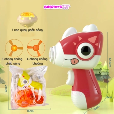 Đồ chơi bắn chong chóng quay, bắn đĩa bay, con quay phát sáng – Giá chỉ 40.000đ