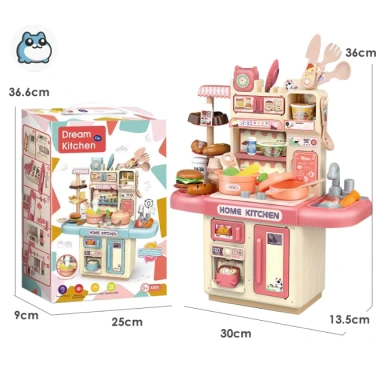 Đồ Chơi Bếp Nấu Ăn 2 Tầng - Bộ Nhà Bếp Bé Giá Chỉ 158.000 VNĐ - Phát Triển Kỹ Năng 2