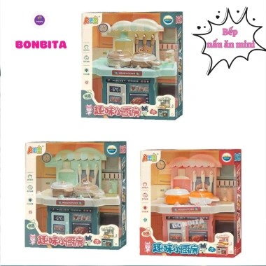 Đồ chơi bộ bếp mini cho bé - Phát triển kỹ năng nấu ăn, giá 51.900₫
