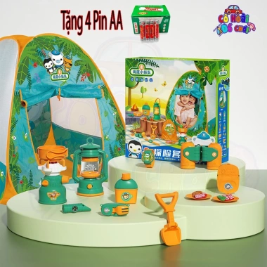 Đồ chơi Camping picnic lều cắm trại và bộ nấu ăn cho bé Giá ưu đãi 395.000₫