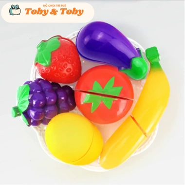Đồ chơi cắt hoa quả, rau quả cho bé – An toàn, sáng tạo, chỉ 35.000đ từ TobyToys 8