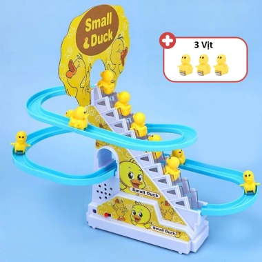 Đồ chơi cầu trượt Vịt vàng leo cầu thang, âm thanh vui nhộn, đèn nháy, 18.200₫ 6