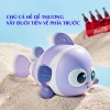 Đồ chơi chú cá hề chạy cót nhựa ABS an toàn quẫy đuôi vui nhộn giá 29.000 VND 5