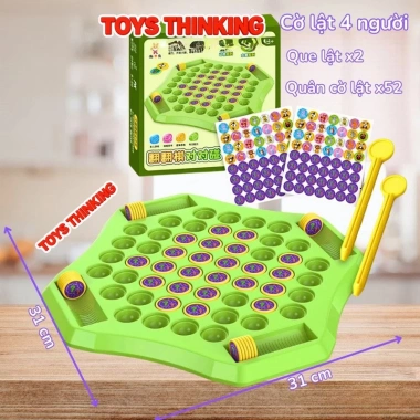 Đồ chơi Cờ lật trí nhớ ToysThinKing – Ghi nhớ màu sắc cho bé, 55.000đ