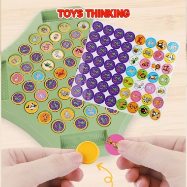 Đồ chơi Cờ lật trí nhớ ToysThinKing – Ghi nhớ màu sắc cho bé, 55.000đ