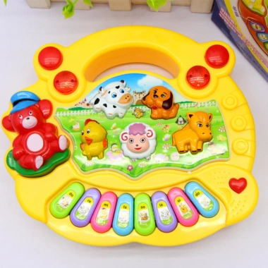 Đồ chơi Đàn Piano nông trại tiếng Anh có pin, phát nhạc và đèn sáng cho bé - MiniKids 85.000 VND 7