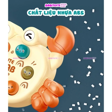 Đồ chơi đập chuột hình con cua đáng yêu – Nhiều mẫu động vật, phù hợp bé 1 tuổi, giảm còn 58.000₫ 5 Đồ chơi đập chuột hình con cua đáng yêu – Nhiều mẫu động vật, phù hợp bé 1 tuổi, giảm còn 58.000₫ 5
