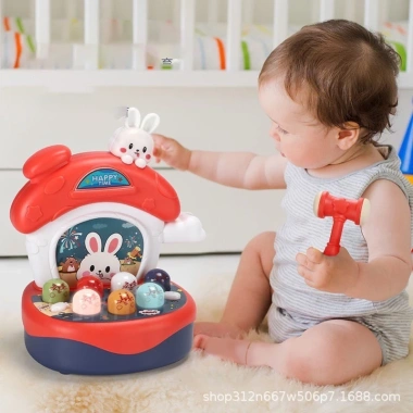 Đồ chơi đập chuột hình thỏ size lớn cho bé 0‑5 tuổi – Tiệm Nhà Mía, phát triển trí tuệ, giá chỉ 55.000₫ 4