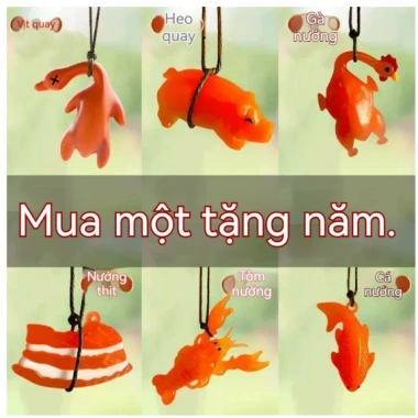 Đồ chơi đổi màu Yunquge - Lò vịt gà lợn cua cá tôm nướng, nhắc thoa kem chống nắng 9
