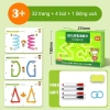 Đồ chơi giáo dục Bóc dán học toán 96 trang, tập tô thông minh, tặng 8 bút - 50.925 VND 6