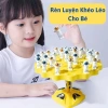 Đồ chơi giáo dục Ếch cân bằng - Cây xếp hình 50 phi hành gia, rèn luyện tư duy, cân bằng cơ thể, giảm giá 36.9k cho bé trai và bé gái 3