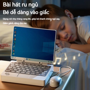 Đồ chơi giáo dục sớm Trẻ em mô phỏng máy tính xách tay Nam Nữ – Phát triển tư duy, quà sinh nhật, 136.000₫