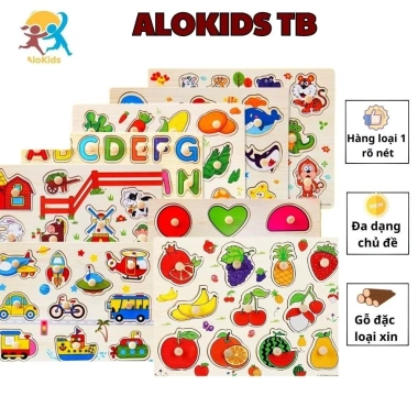 Đồ chơi gỗ bé HagykidHN - Bảng ghép hình núm gỗ 20x30cm dày to, giảm giá 16.000₫ 9 Đồ chơi gỗ bé HagykidHN - Bảng ghép hình núm gỗ 20x30cm dày to, giảm giá 16.000₫ 9