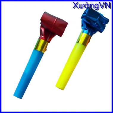 Đồ chơi kèn giấy thổi chúc mừng sinh nhật, picnic Giáng sinh Noel - giá 5.000₫