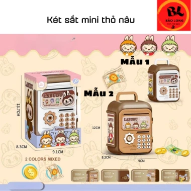 Đồ chơi két sắt mini hoạt hình nhiều mẫu, có chìa khóa - Giá chỉ 45.900₫ 6
