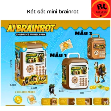 Đồ chơi két sắt mini hoạt hình nhiều mẫu, có chìa khóa - Giá chỉ 45.900₫ 8