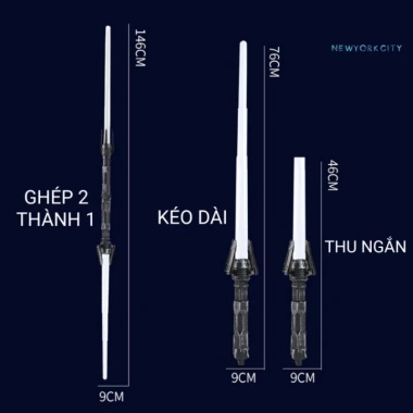 Đồ chơi kiếm ánh sáng thu gọn, cosplay, hóa trang cho bé – Giá chỉ 65.855 VND 3 Đồ chơi kiếm ánh sáng thu gọn, cosplay, hóa trang cho bé – Giá chỉ 65.855 VND 3
