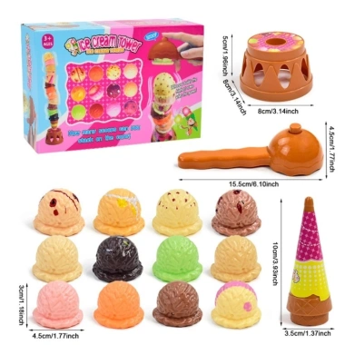 Đồ chơi làm kem cho bé trai và bé gái, bếp ăn giả lập, rèn trí, 90.000₫ 6 Đồ chơi làm kem cho bé trai và bé gái, bếp ăn giả lập, rèn trí, 90.000₫ 6