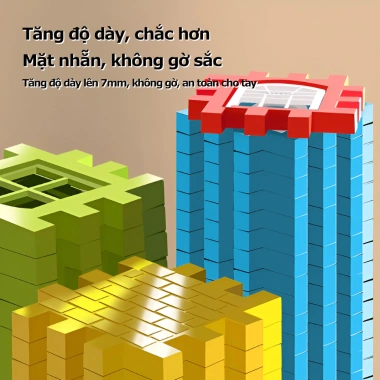 Đồ Chơi Lắp Ghép Khối Xây Dựng – Xếp Hình DIY Giáo Dục, Sáng Tạo, Giá 33.000₫ (Giảm từ 39.930₫)