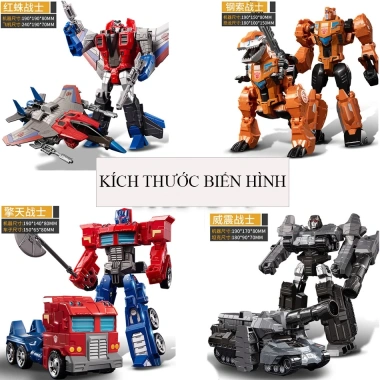Đồ chơi lắp ráp ô tô robot biến hình JUMICO RB2 cho bé trai - Giá chỉ 120.000đ 6 Đồ chơi lắp ráp ô tô robot biến hình JUMICO RB2 cho bé trai - Giá chỉ 120.000đ 6