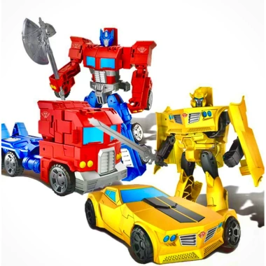 Đồ chơi lắp ráp ô tô robot biến hình JUMICO RB2 cho bé trai - Giá chỉ 120.000đ