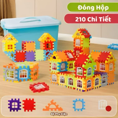 Đồ chơi lắp ráp thông minh Tiệm Nhà Mía - Bộ xếp hình khối xây dựng cho bé, 79.000₫ 10 Đồ chơi lắp ráp thông minh Tiệm Nhà Mía - Bộ xếp hình khối xây dựng cho bé, 79.000₫ 10