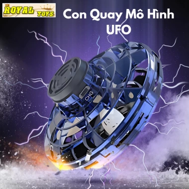 Đồ chơi mô hình UFO Mini Flying Spinner Boomerang Flynova Pro Drone cho trẻ em, giá 68.000₫