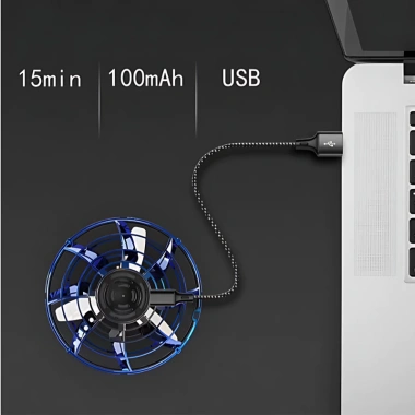 Đồ chơi mô hình UFO Mini Flying Spinner Boomerang Flynova Pro Drone cho trẻ em, giá 68.000₫