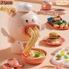 Đồ chơi nặn đất sét BabyJoy 31/38pcs Bộ làm mì, nấu ăn cho bé, dụng cụ khuôn