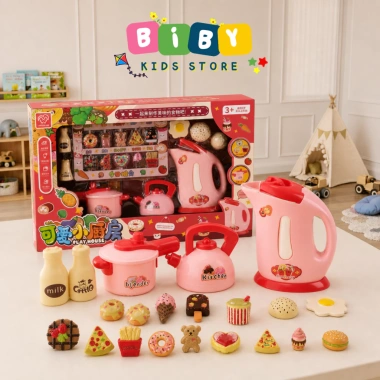 Đồ chơi nấu ăn BIBY Mini - Bộ vỉ nấu ăn mini, quà tặng bé yêu, phát triển kỹ năng