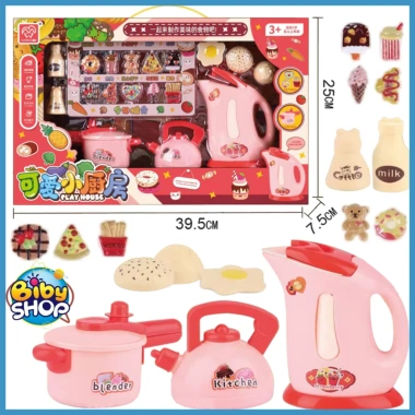Đồ chơi nấu ăn BIBY Mini - Bộ vỉ nấu ăn mini, quà tặng bé yêu, phát triển kỹ năng 3
