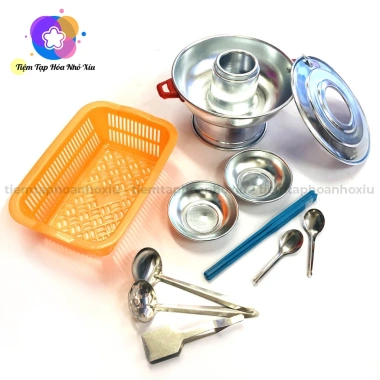 Đồ chơi nấu ăn cho bé nhôm không rỉ bộ lớn 28-30-37-41-48 món an toàn 79.000₫ 3 Đồ chơi nấu ăn cho bé nhôm không rỉ bộ lớn 28-30-37-41-48 món an toàn 79.000₫ 3