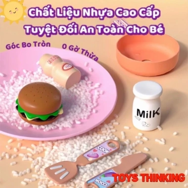 Đồ chơi nấu ăn Kitchen Home 36 món kèm bếp mini cao cấp, an toàn cho bé 3 Đồ chơi nấu ăn Kitchen Home 36 món kèm bếp mini cao cấp, an toàn cho bé 3