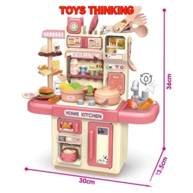 Đồ chơi nấu ăn Kitchen Home 36 món kèm bếp mini cao cấp, an toàn cho bé 9 Đồ chơi nấu ăn Kitchen Home 36 món kèm bếp mini cao cấp, an toàn cho bé 9
