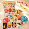 Đồ chơi nấu ăn MIKABI - Bộ nồi lẩu 90 món, đầy phụ kiện, an toàn, giá 239k 2