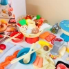 Đồ chơi nấu ăn MIKABI - Bộ nồi lẩu 90 món, đầy phụ kiện, an toàn, giá 239k 6