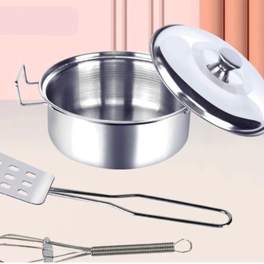 Đồ Chơi Nấu Ăn Mini Nhựa ABS An Toàn, Màu Hồng Xanh, Chi Tiết Đầy Đủ - 309.000₫