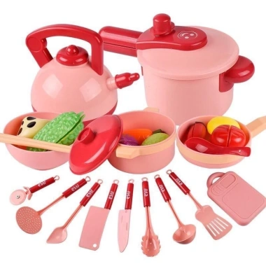 Đồ chơi nấu ăn size siêu to, bộ nồi cơm bếp từ pin 16-20-36-39, giảm còn 189.000₫ 6